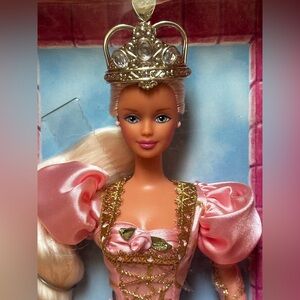 Rapunzel Barbie Fairy Tale Doll Long Hair Crown Mattel #17646